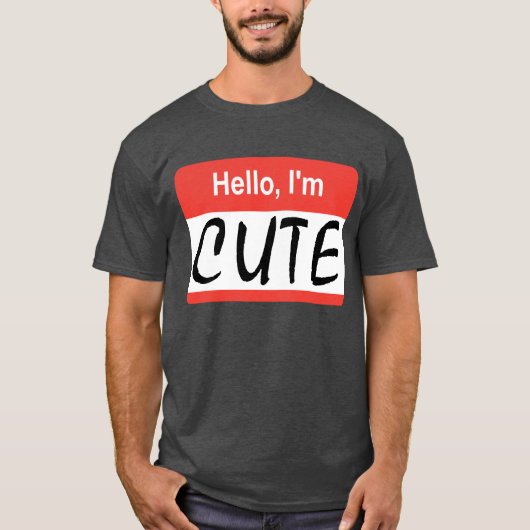 こんにちは、私はあります Tシャツ (正面)