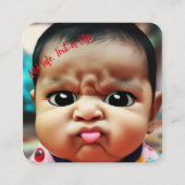 こんにちは、私はここにいた（カードを呼ぶ） コーリングカード (正面)