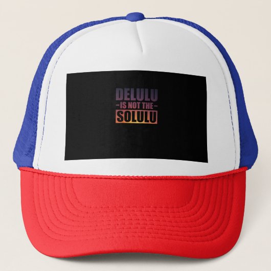こんにちは、私は深くDeluluuだ キャップ (正面)