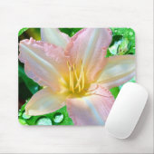 「こんにちは、私は美しい花だ」とマウスのパッド マウスパッド (マウス)
