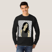 こんにちは、私は自分のデザインで服を販売し、作る Tシャツ (正面フル)