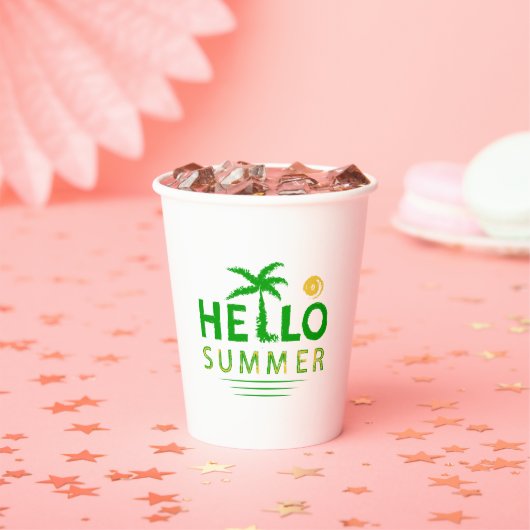 こんにちは 紙コップ (インサイチュ)
