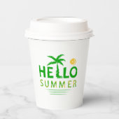 こんにちは 紙コップ (正面)