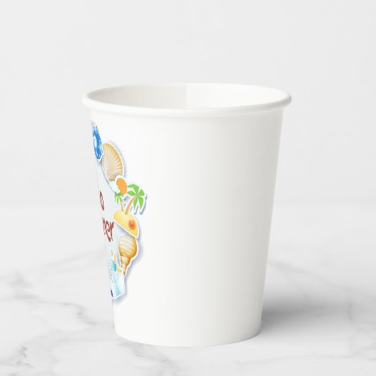 こんにちは 紙コップ (左)