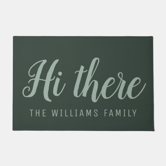 こんにちは|素敵な脚本のドアマット ドアマット (正面)