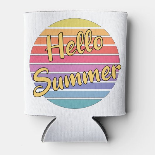 こんにちは 缶クーラー (正面)