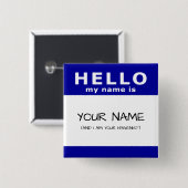 こんにちは 缶バッジ (正面&裏面)