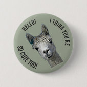 こんにちは 缶バッジ (正面)