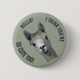 こんにちは 缶バッジ