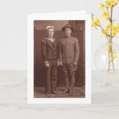 「こんにちは、船乗り!」 カード (黄色い花)