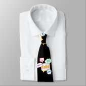 こんにちは |言語 ネクタイ (タイ)