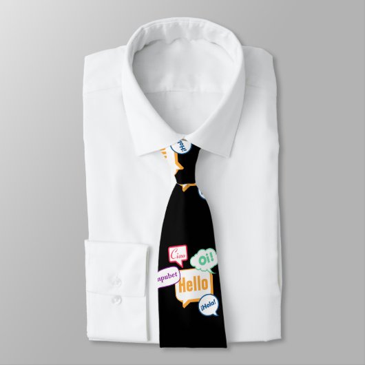 こんにちは |言語 ネクタイ (タイ)