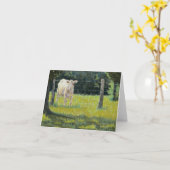 「こんにちは、隣人さん」 カード (黄色い花)