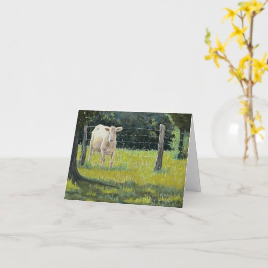 「こんにちは、隣人さん」 カード (黄色い花)