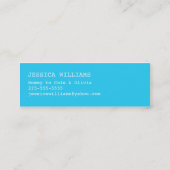 「こんにちは」音声バブル コーリングカード (裏面)