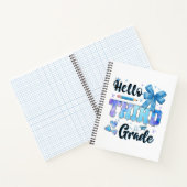 こんにちは 3年生 入学式 お嬢さん ノートブック (内部)