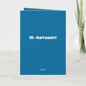 こんにちは#6 サンキューカード (裏面)