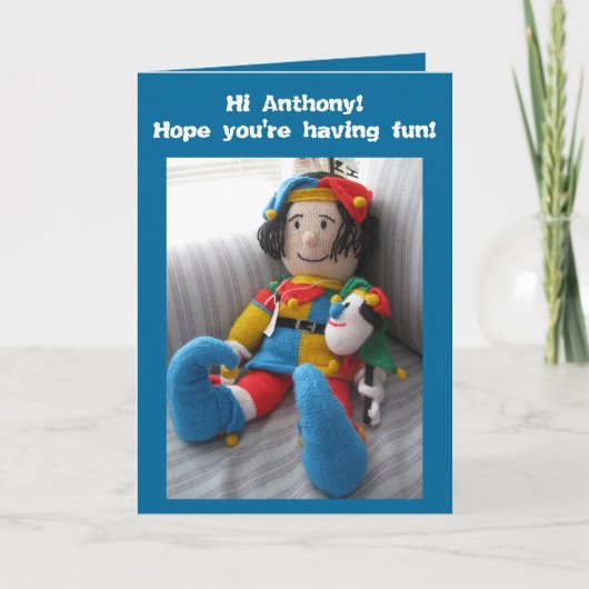 こんにちは#6 サンキューカード (正面)