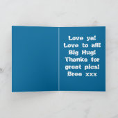 こんにちは#6 サンキューカード (内部)