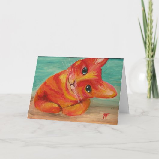 こんにちは – Greeting Card カード (正面)