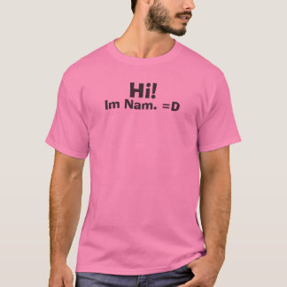 こんにちは! 、Im Nam。 =D Tシャツ