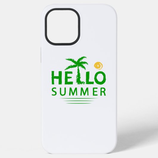 こんにちは iPhoneケース (裏面)