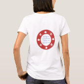 こんにちは、LeeMariieの創造的なデザイン Tシャツ (裏面)