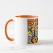 こんにちは、Pt.プレザントビーチニュージャージーヴィンテージ マグカップ (左)