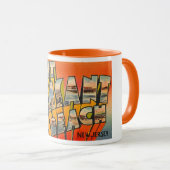 こんにちは、Pt.プレザントビーチニュージャージーヴィンテージ マグカップ (正面右)