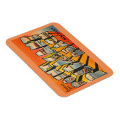 こんにちは、Pt.プレザントビーチニュージャージーヴィンテージ マグネット (右側)