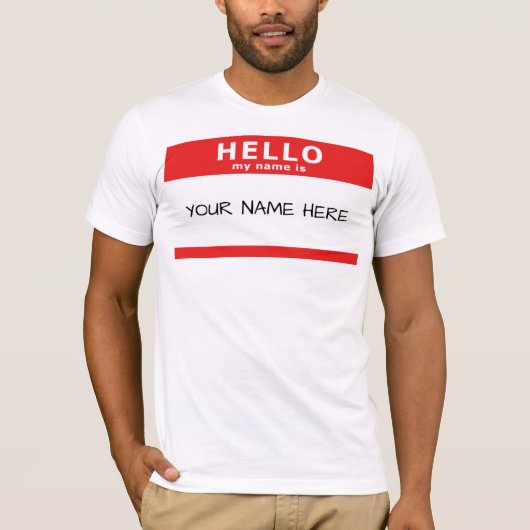 こんにちは Tシャツ (正面)