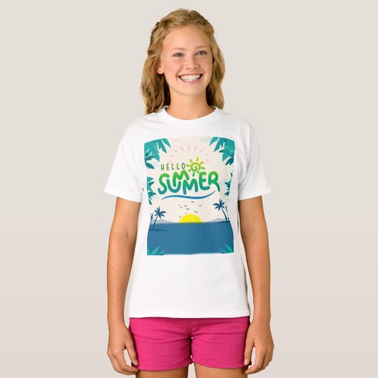 こんにちは Tシャツ (正面フル)