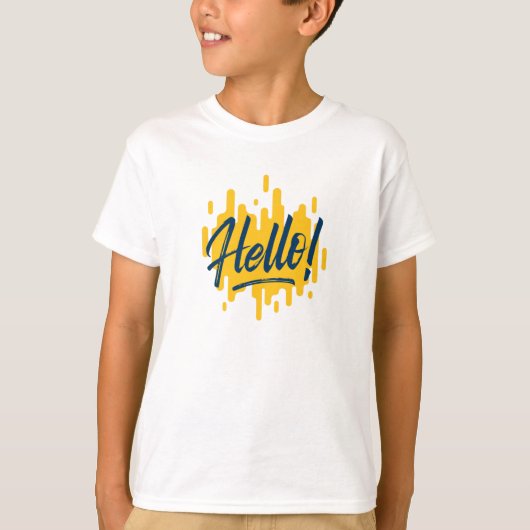こんにちは Tシャツ (正面)