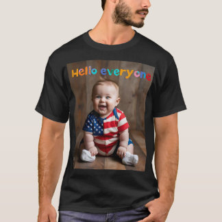 こんにちは Tシャツ