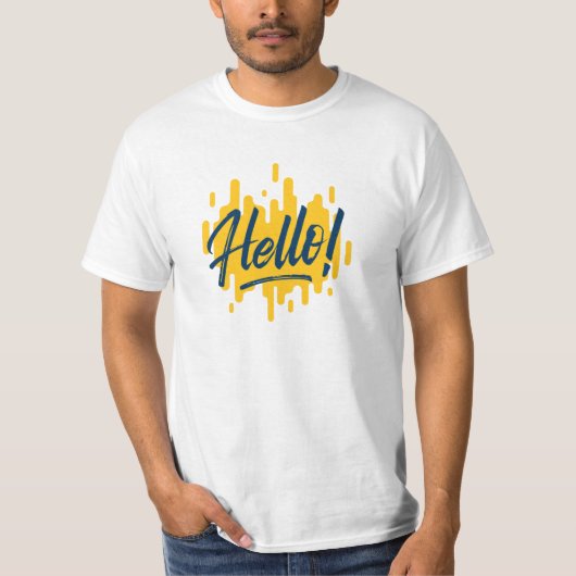 こんにちは Tシャツ (正面)