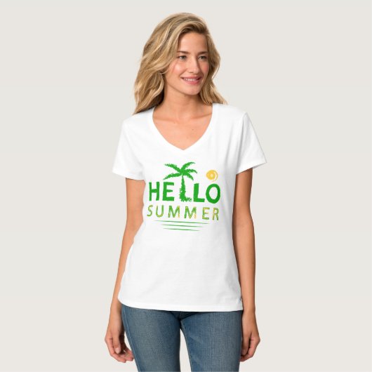 こんにちは Tシャツ (正面フル)