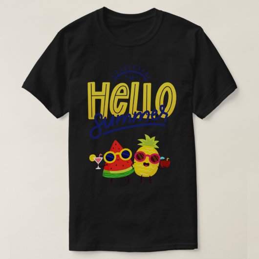 こんにちは Tシャツ (デザイン正面)