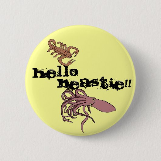 こんにちはBeastie!! 缶バッジ (正面)