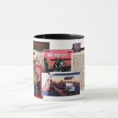 こんにちはDe Hoタクシーのマグ マグカップ (中央)