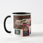 こんにちはDe Hoタクシーのマグ マグカップ (左)