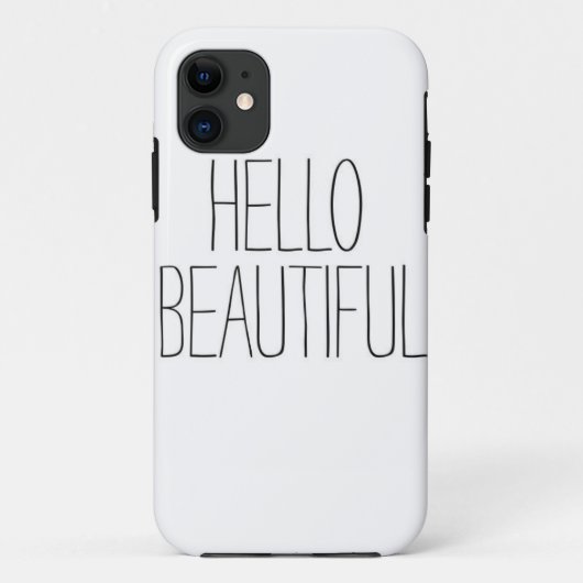 こんにちはIphone美しい5の場合 Case-Mate iPhoneケース (裏面)