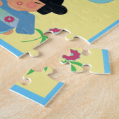 こんにち日本のわ人形児童パズル ジグソーパズル (側面)