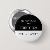 こんばんは代名詞と言われてる 缶バッジ (正面&裏面)