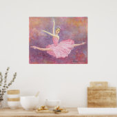 こんぺいとうの精の踊りアートプリント ポスター (キッチン)