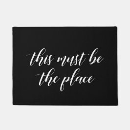 こエレガントこがその場に違いない ドアマット