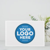 こカスタマイズこのテキストまたはロゴ 便箋 (スタンド正面)