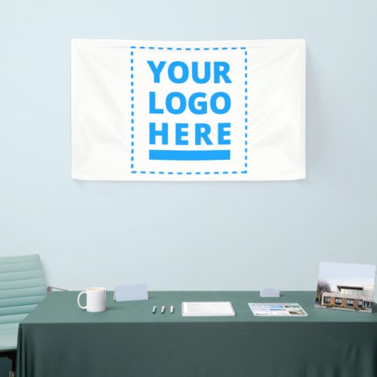 こカスタマイズこのテキストまたはロゴ 横断幕 (トレードショー)