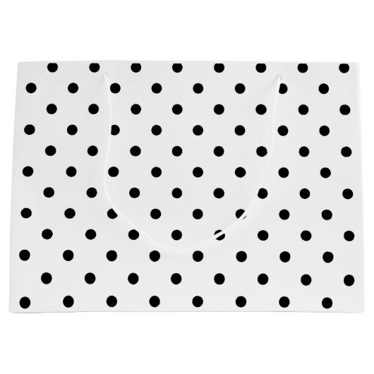 こカスタマイズこ – 自分で作成 ラージペーパーバッグ (正面)