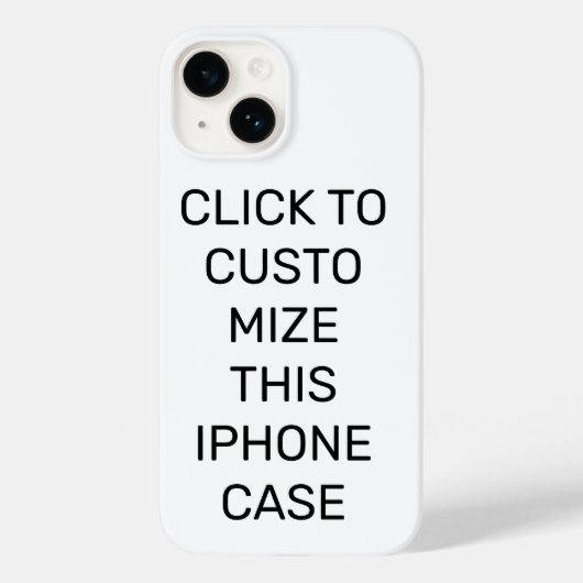 こカスタマイズのIPHONEケース Case-Mate iPhoneケース (裏面)