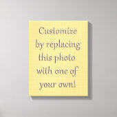 こカスタマイズれ！アートまたは写真の追加 キャンバスプリント (正面)